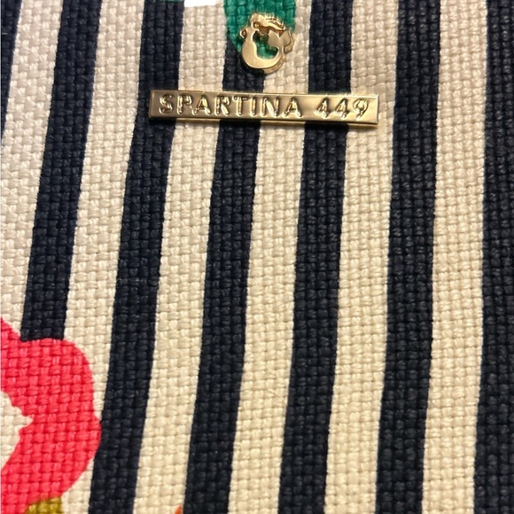 Spartina 449 Navy Stripe 28 Shelter Cove Emmy Wristlet NWOT - Picture 2 of 4
